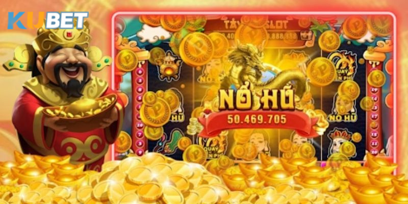 Máy slot game với giao diện bắt mắt tại nhà cái Kubet