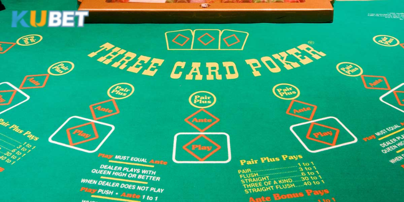 Bài Three Card Poker có luật chơi đơn giản